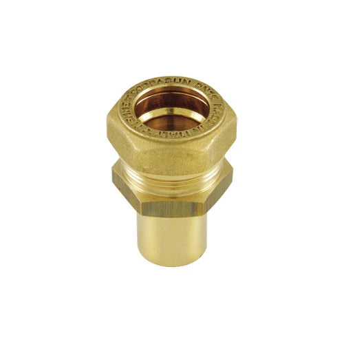 Raccordo diritto tubo inox tubetto cilindrico cobrasun dn16 x 18