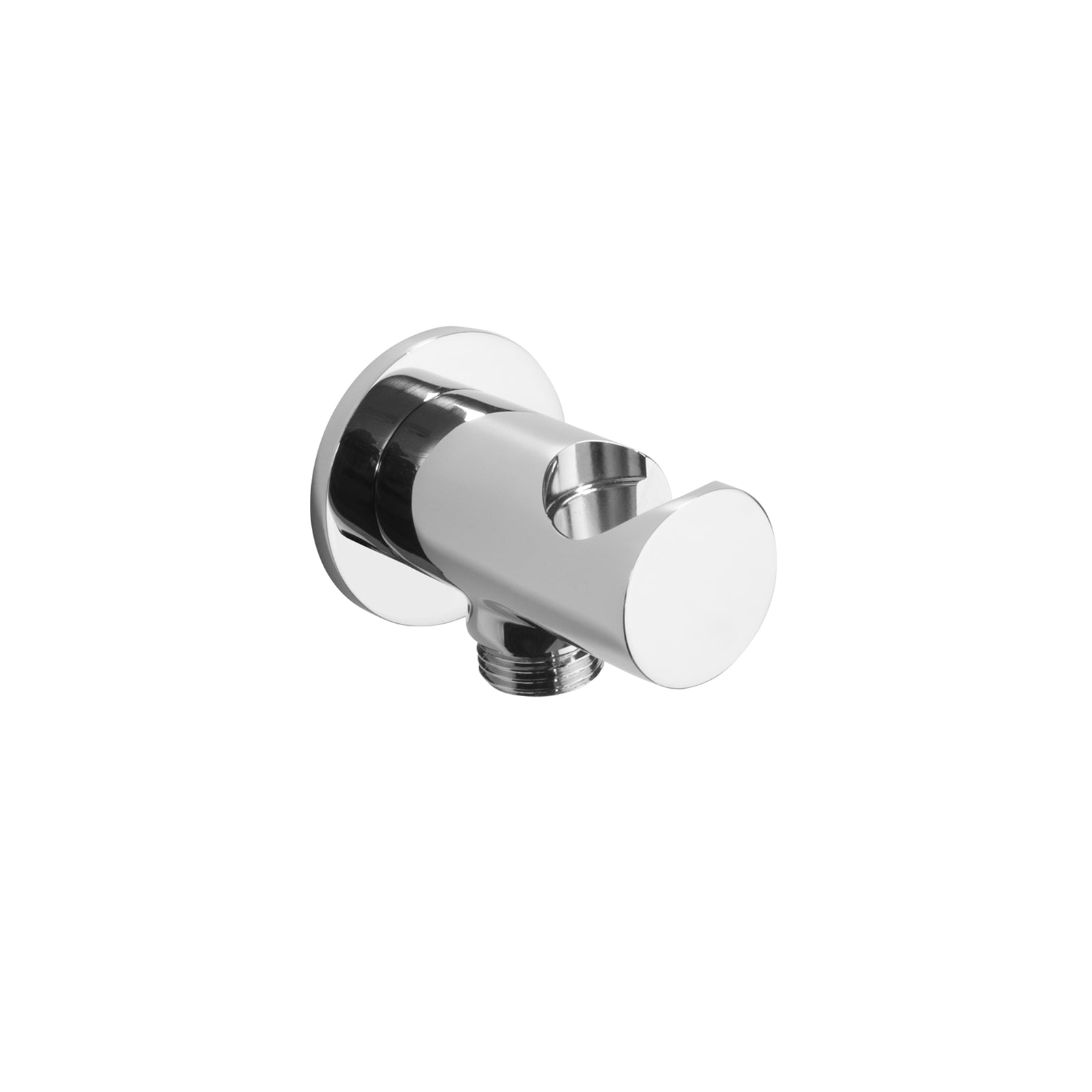 Presa acqua TONDA con supporto integrato in ottone cromato by CeramicStore | Lo specialista del tuo bagno