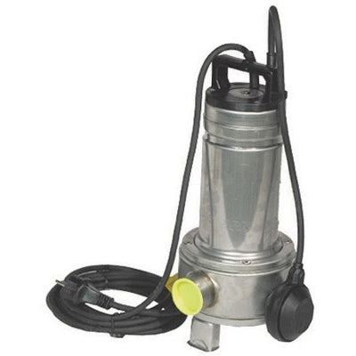 Elettropompa sommersa per acque sporche con vortex kw 0.55 hp 0.8 monofase