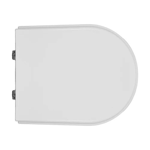 Sedile wc per jumbo vaso xilo forma 7 bianco -cerniere c espansione