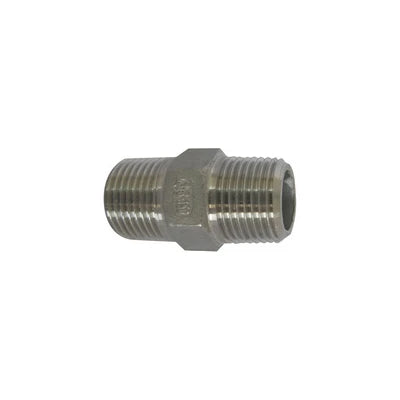 Nipple mm acciaio inox 1