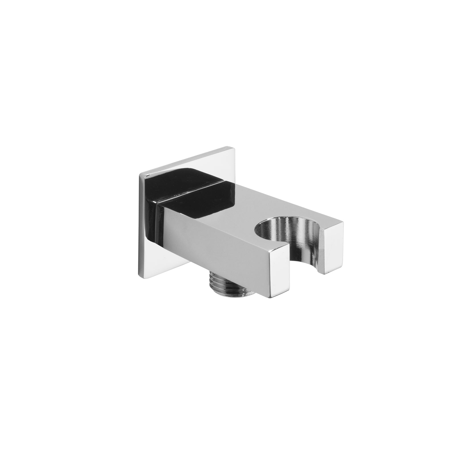 Presa acqua QUADRA con supporto integrato in ottone cromato by CeramicStore | Lo specialista del tuo bagno