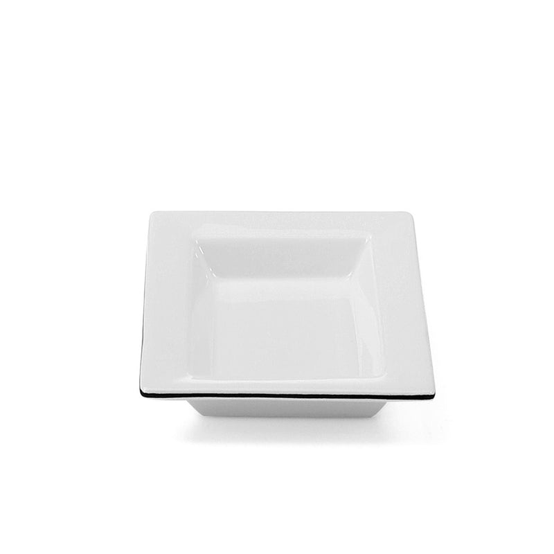 Portasapone in ceramica Gedy serie Lucrezia - Bianco