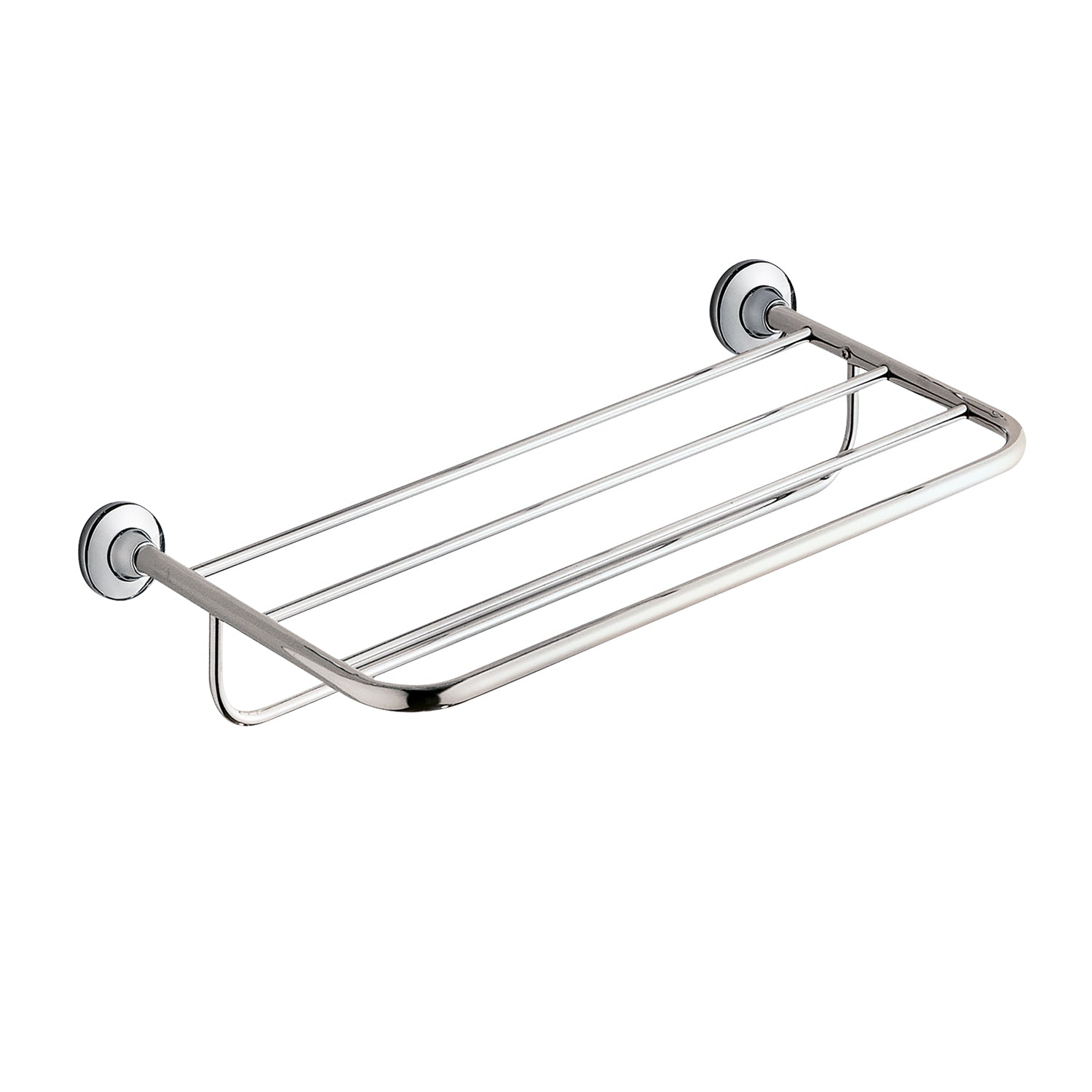 Mensola portasciugamani doppia modello Ascot di Gedy - Cromato by CeramicStore | Lo specialista del tuo bagno