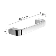 Portasalviette 25 cm in Ottone e Cromall Outline di Gedy - Cromato by CeramicStore | Lo specialista del tuo bagno