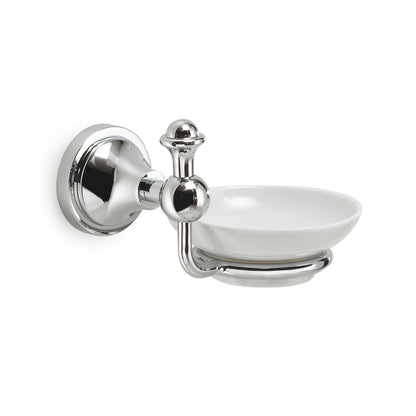 Portasapone a parete Nevis di Gedy - Cromato by CeramicStore | Lo specialista del tuo bagno