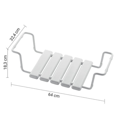 Sedile estensibile per vasca modello Sicura di Gedy - Bianco by CeramicStore | Lo specialista del tuo bagno