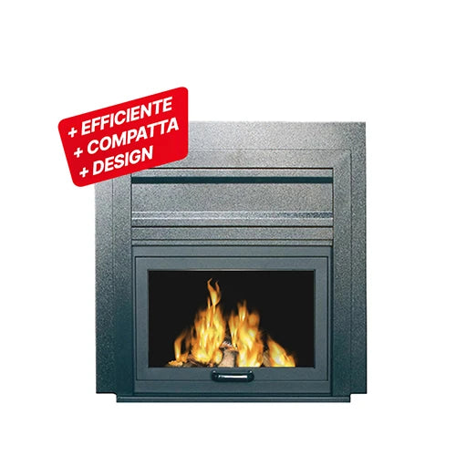 Termocaldaia camino parigi 2.0 35.000 kal. nero att. dx