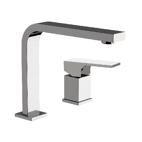 Miscelatore monocomando lavabo 2 fori linea rebel cromo