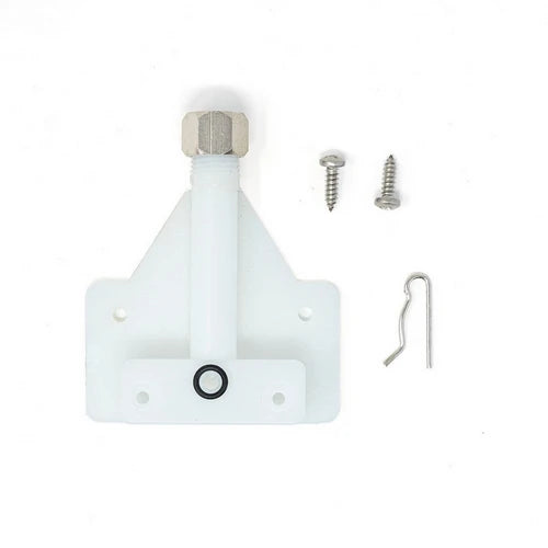 Kit piastra porta cilindretto a due fori -