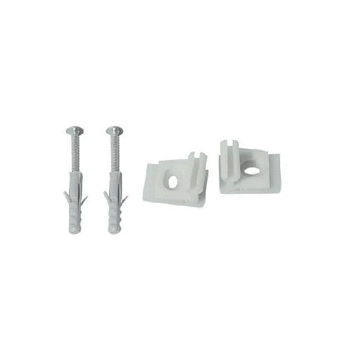 Fissaggi in pvc per accessori serie linea -