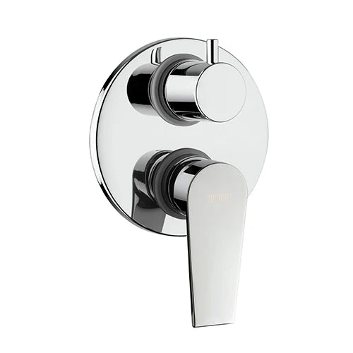 Miscelatore monocomando incasso doccia con deviatore linea logos cromo