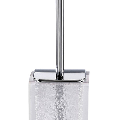 Scopino da appoggio con ciuffo in setole Gedy serie Antares - Bianco by CeramicStore | Lo specialista del tuo bagno