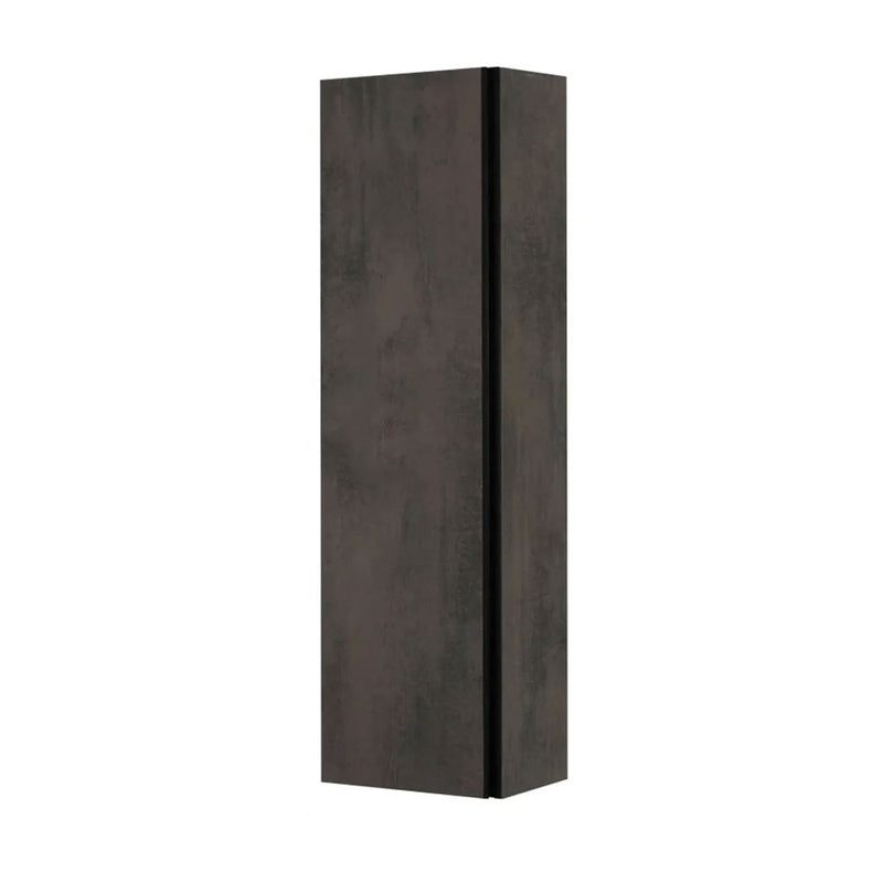 Pensile Portaoggetti 135 Cm Un'Anta Reversibile "Oxid" Ossido Grigio
