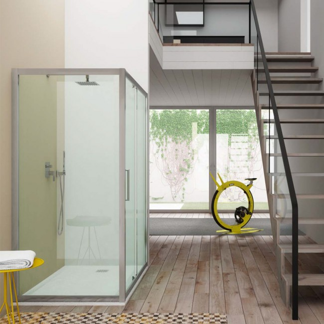 Parete fissa da 75 cm per Box doccia Minerva Cristallo Trasparente by CeramicStore | Lo specialista del tuo bagno