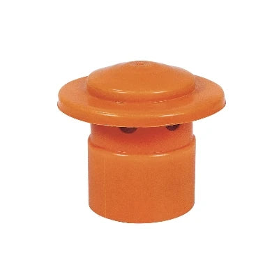 Testa esalatore arancio diam. 100