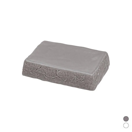 Porta sapone linea petra grigio