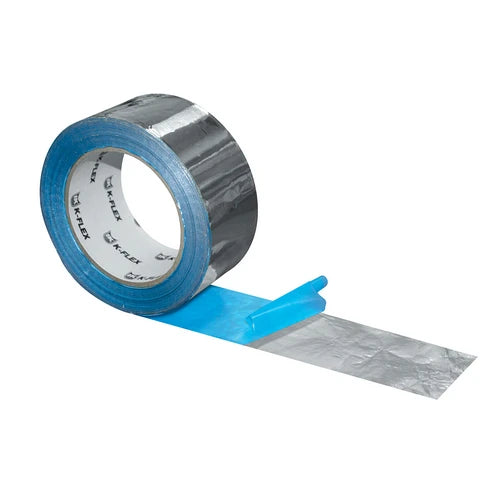 Nastro in alluminio alu aa 100 mm x 50 mt sp40 carta sil