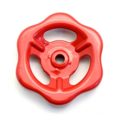 Volantino in lamiera verniciata per rubinetto idrante dn 45 1 1/4 1 1/2
