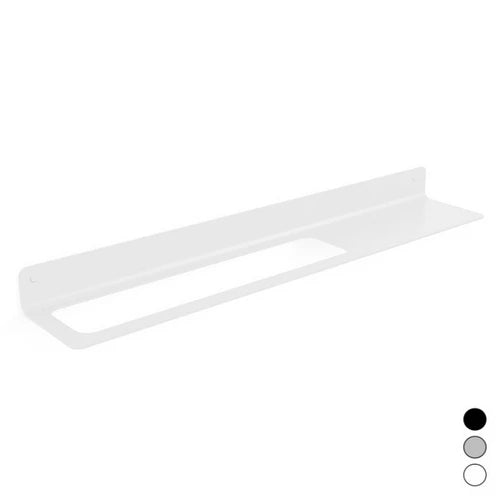 Supporto mensola saeta bianco mm 634 foro sx