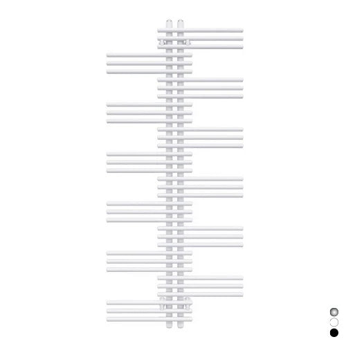 Termoarredo zehnder yucca h. 1340 cromo largh. cm 60