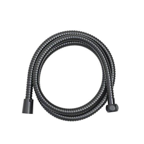 Flessibile doccia in abs nero cm 150