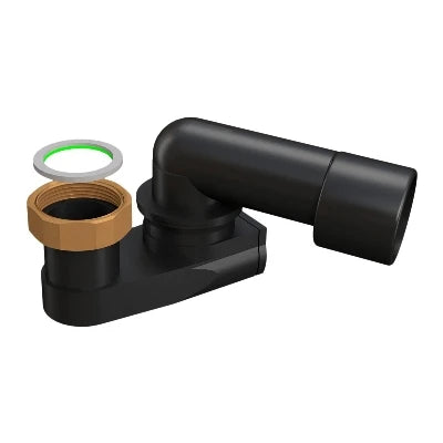 Sifone ribassato orientabile per colonne vasca scar. 40-50 a saldare 1 1/2