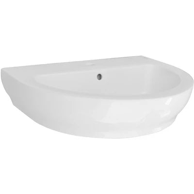 Lavabo moon monoforo l. 65 cm