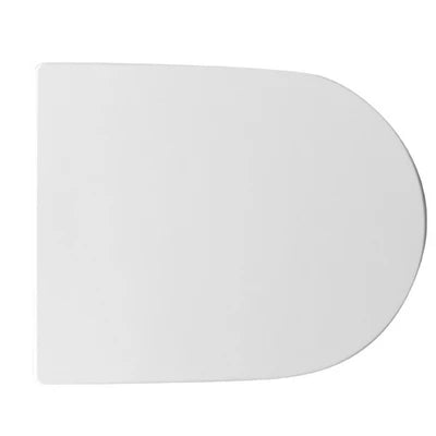 Sedile wc slim resort con soft closing bianco