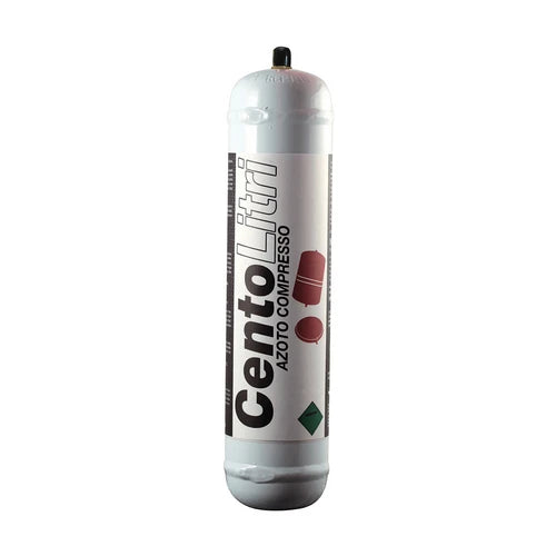 Bombola azoto monouso 110 bar 1 lt