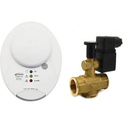 Kit rilevatore metano mod. 040190 ev na 3/4 mod. 042301 -