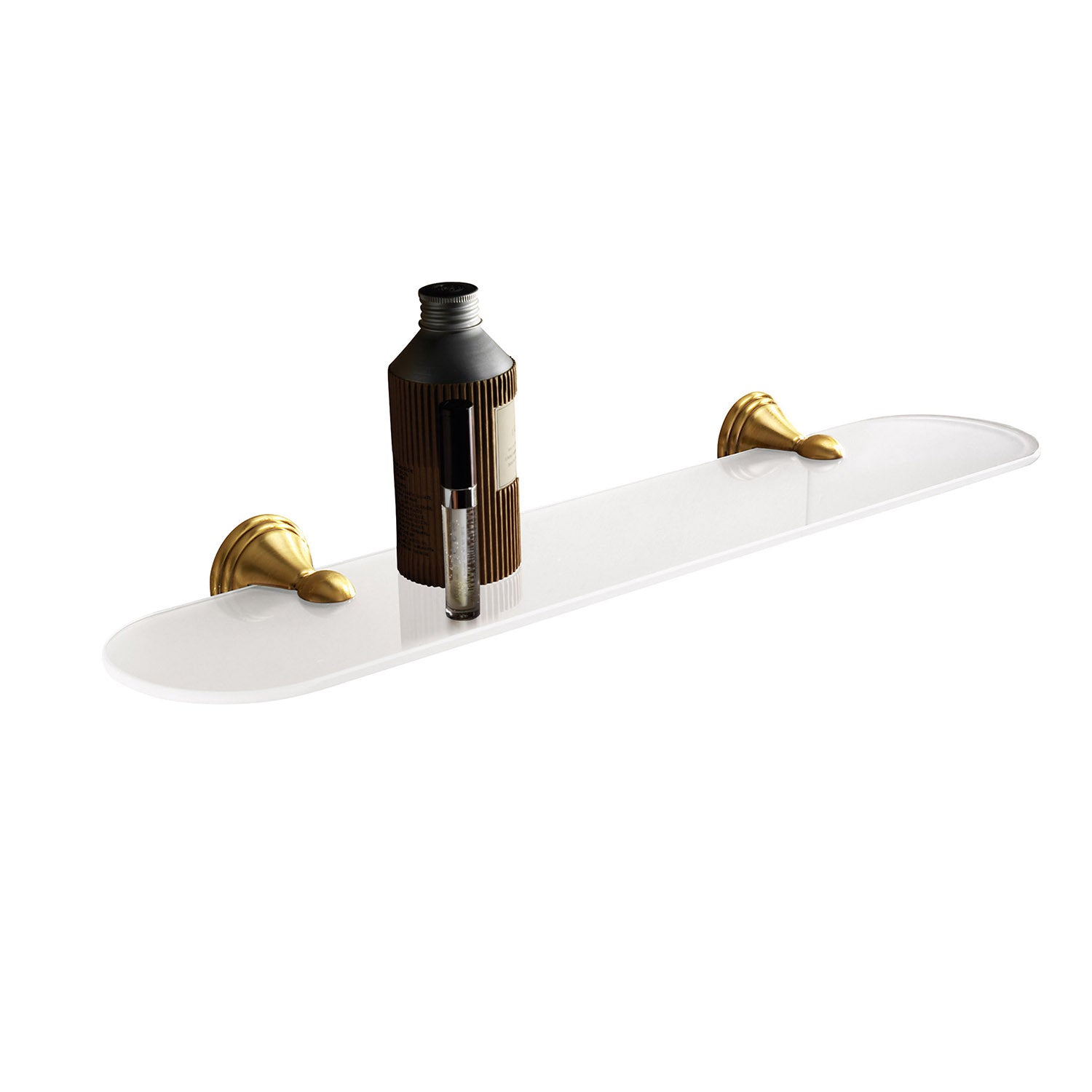 Mensola 60 cm a parete di Gedy serie Romance - Bronzo