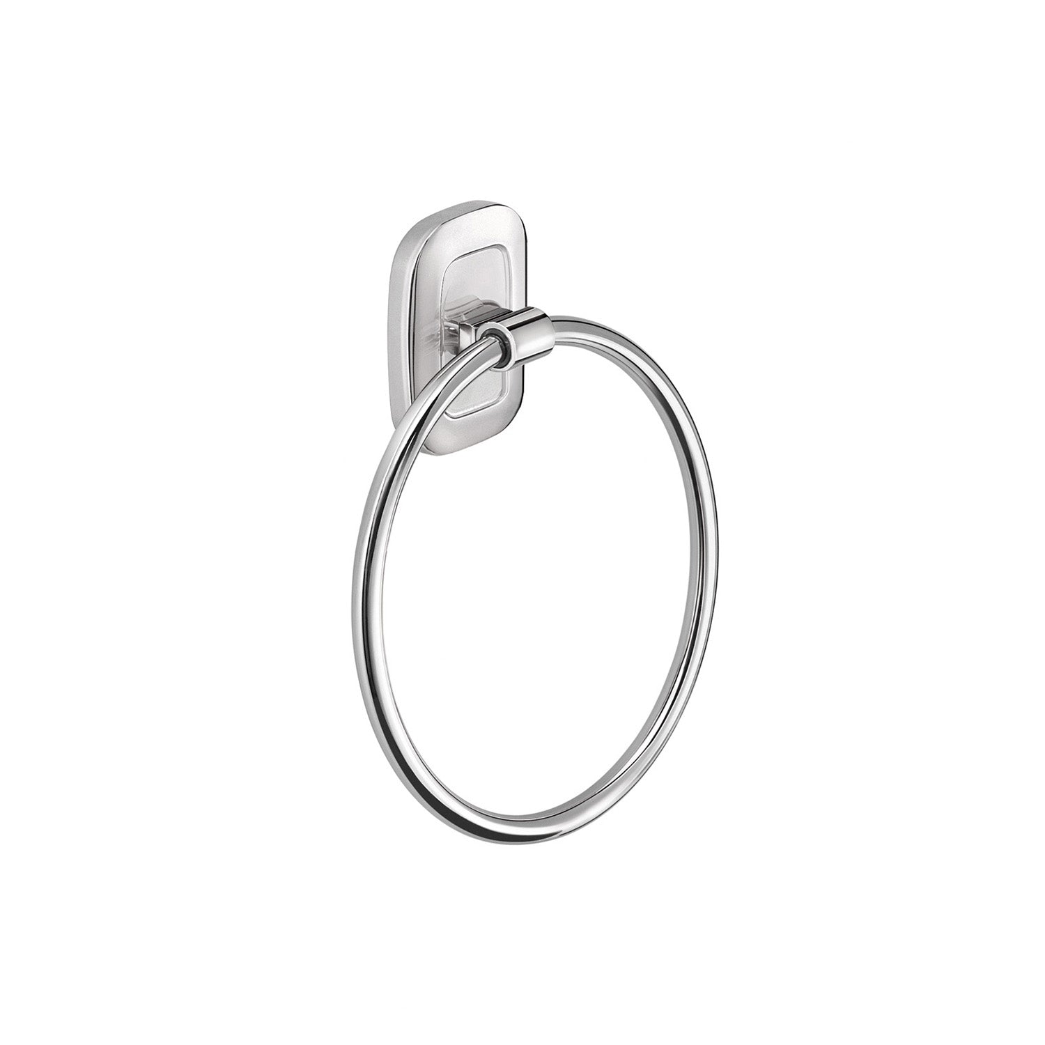 Porta asciugamani ad anello di Gedy serie Everest - Cromato by CeramicStore | Lo specialista del tuo bagno