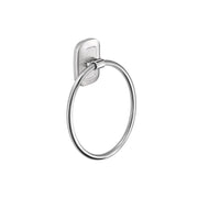 Porta asciugamani ad anello di Gedy serie Everest - Cromato by CeramicStore | Lo specialista del tuo bagno