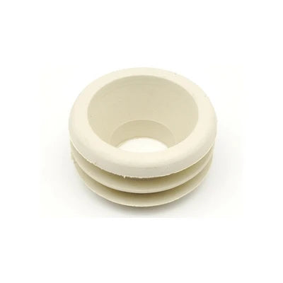 Morsetto gomma bianco per canotti 32 -