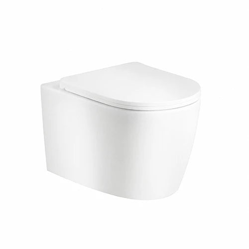 Vaso sospeso rimless magnolia bianco opaco