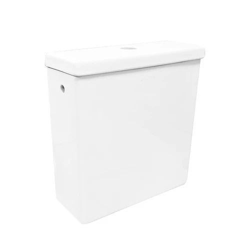 Cassetta per vaso monoblocco greta attacco laterale bianco