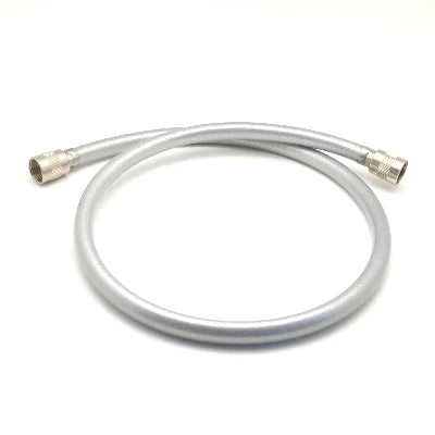Flessibile doccia argento metallizzato fc 1/2 x fc 1/2 cm 60