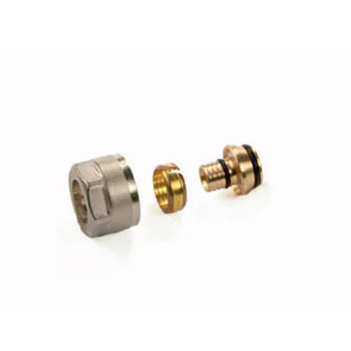 Dado nichelato ogiva e inserto eurocono per tubo multistrato 3/4 ekx16 2.0