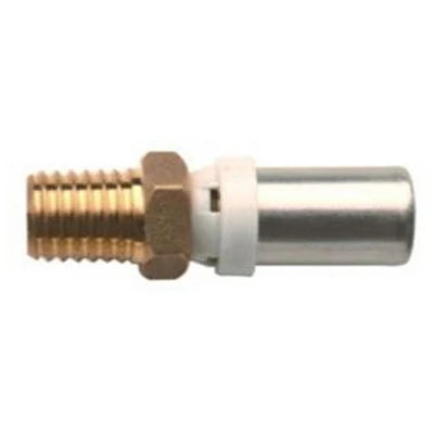 Raccordo diritto maschio ibp a pressare per multistrato 1x32