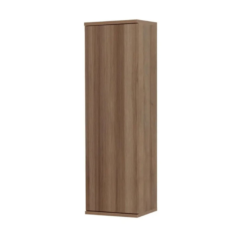Pensile portaoggetti Cannettato 112 cm un anta Rovere Riviera