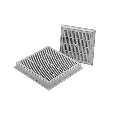 Chiusino grigliato in pp mm. 200 x 200