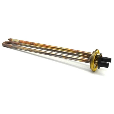 Resistenza diritta su flangia con faston prolungata w 1200 x l. 260 mm