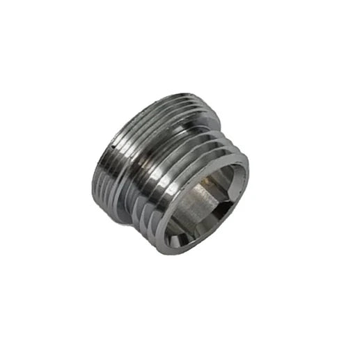 Raccordo in ottone cromo m24x1 x m1/2 m24x1 x m1/2
