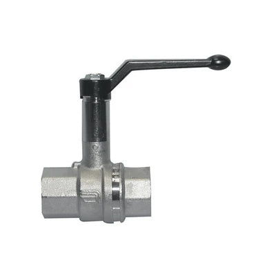 Valvola a sfera ff c/prolunga integrata e leva alluminio 3/4 dn 20