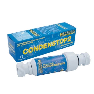 Neutralizzatore di condensa acida attacchi a string. d. 20 mm