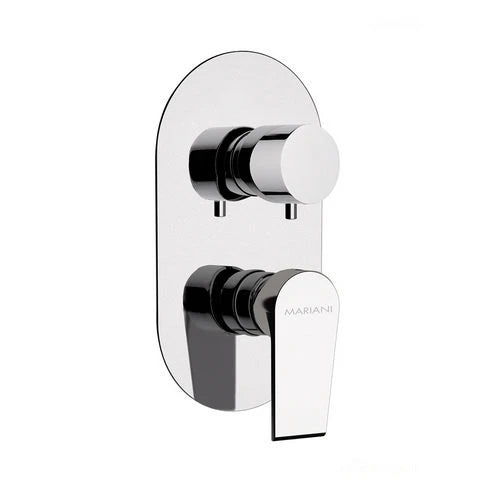 Miscelatore incasso doccia con deviatore 3 vie linea artic cromo
