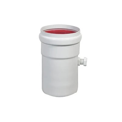 Tubo raccogli condensa dn 80 sdoppiato -