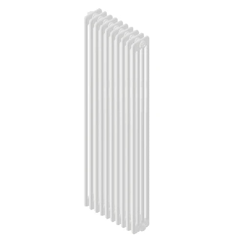 Radiatore tubolare ardesia 4 colonne h1856 8 elementi bianco