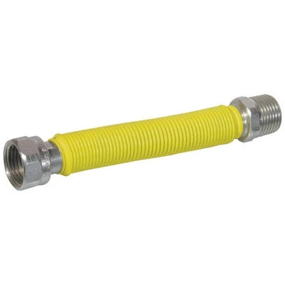 Flessibile inox raccordo in acciaio rivestito mm 220/420 parigi 1/2